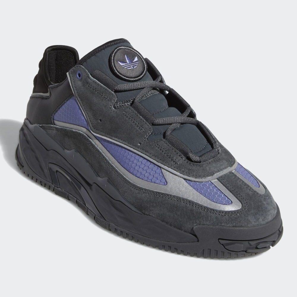 ADIDAS Niteball Carbon Orbit Violet Suede Leather Sneakers Unisex sz 7.5 Men's - Picture 4 of 15